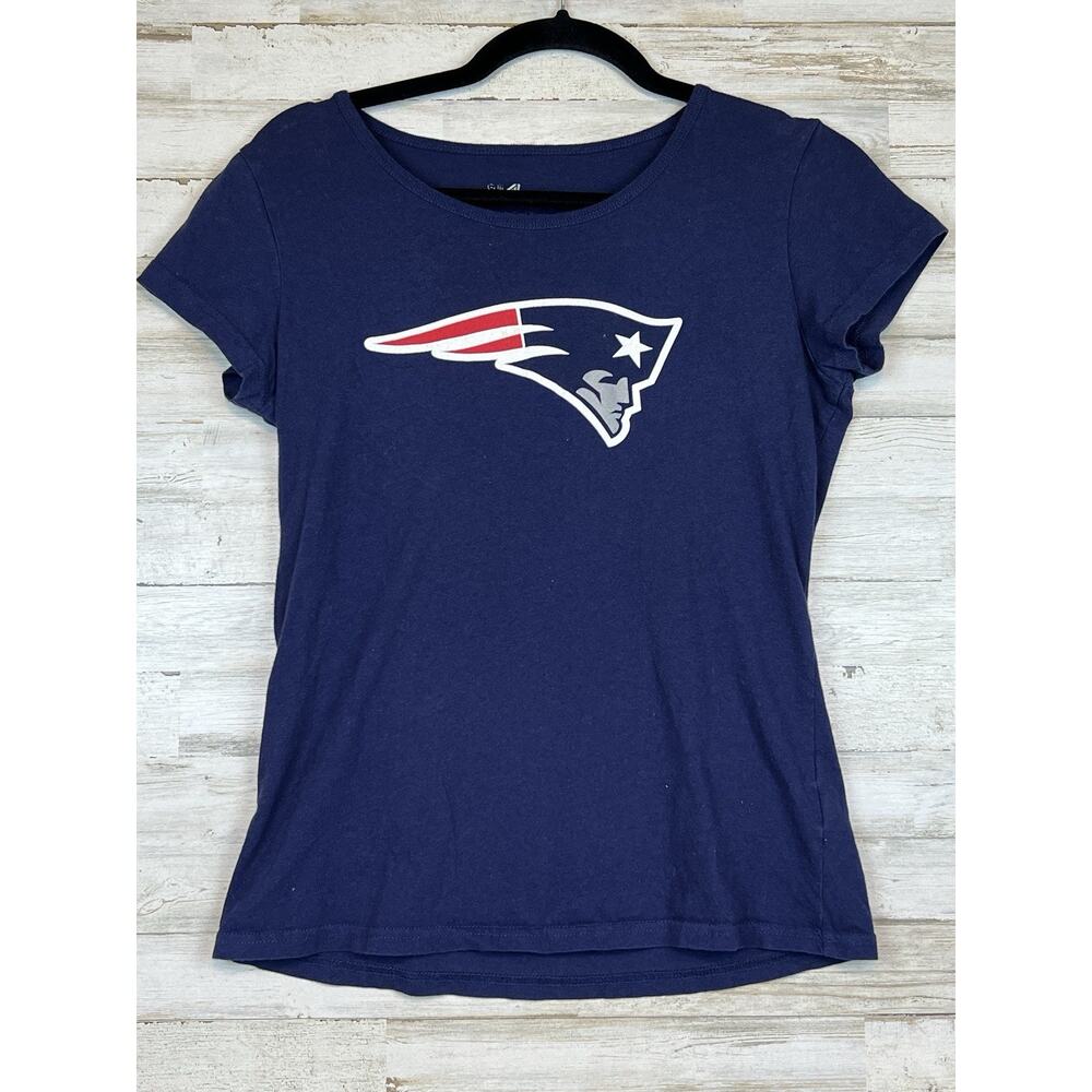 Womens Patriots Rob Gronkowski #87 NFL Navy Shirt Med 4Her By Carl Banks